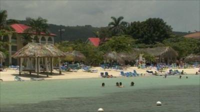 A beach in Brazil