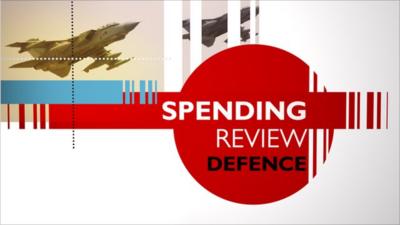 Defence spending review graphic