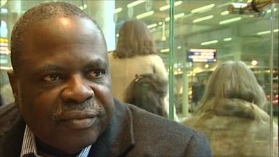 Suspended Fifa official Amos Adamu