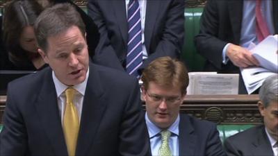 Deputy Prime Minister Nick Clegg