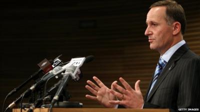 New Zealand PM, John Key