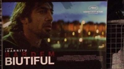 Movie poster of Biutiful