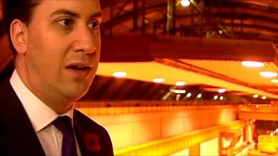 Labour leader Ed Miliband