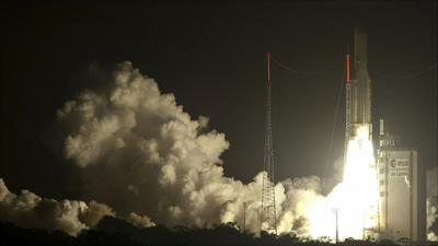 Ariane 5 (197) lifts off