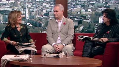 Baroness Helena Kennedy, Iain Dale and Alice Cooper review the papers on the Andrew Marr Show