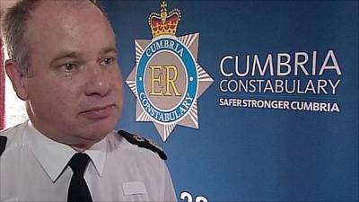 Chief Constable of Cumbria Constabulary Craig Mackey