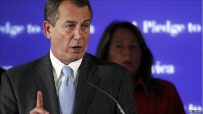 Ohio representative John Boehner