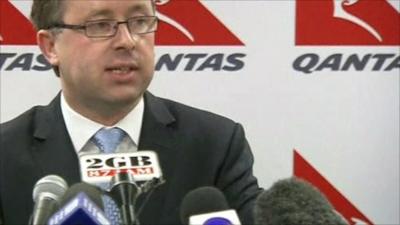 Qantas chief executive Alan Joyce