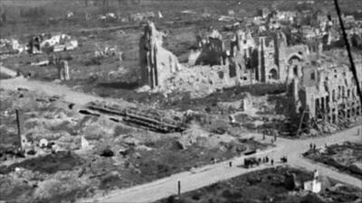 Ruin in Ypres