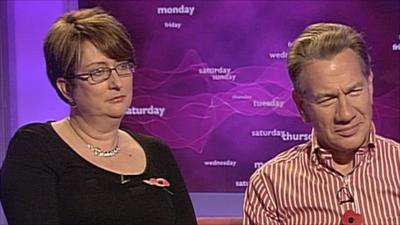 Jacqui Smith and Michael Portillo