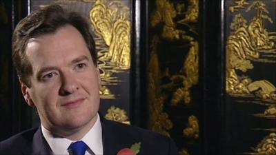 Chancellor George Osborne