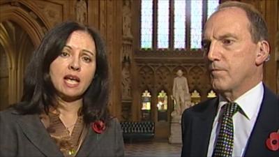 Caroline Flint and Simon Hughes