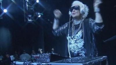 Granny DJ Ruth Flowers, a.k.a. Mamy Rock