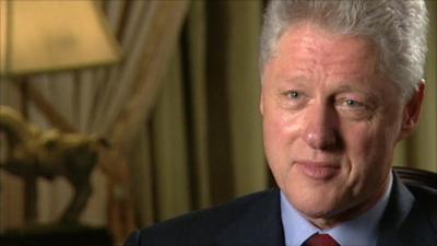 Former US President Bill Clinton