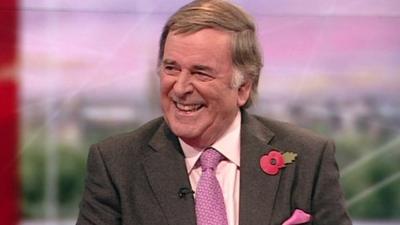 Terry Wogan on BBC Breakfast