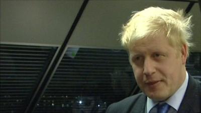 Mayor of London Boris Johnson