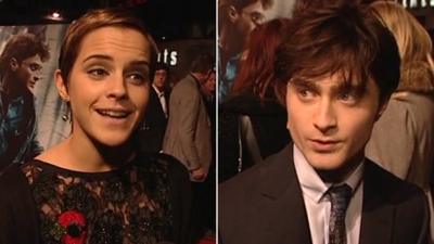 Emma Watson and Daniel Radcliffe