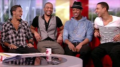 Boy band JLS