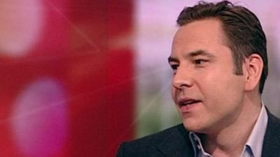 David Walliams on BBC Breakfast