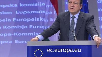 European Commission President Jose Manuel Barroso