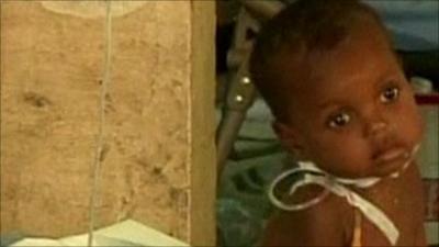 Baby in Haiti