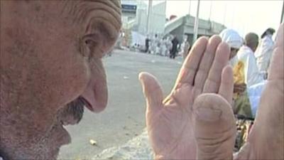 Worshipper at Hajj