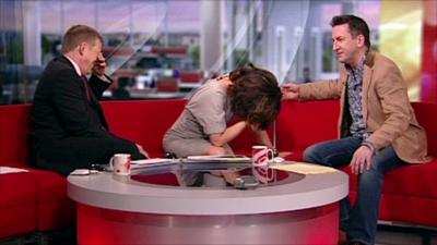 Susanna confused by Lee Mack joke