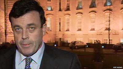 Ireland's Finance Minister Brian Lenihan