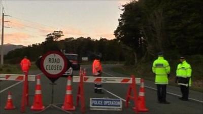 Road to the mine is closed