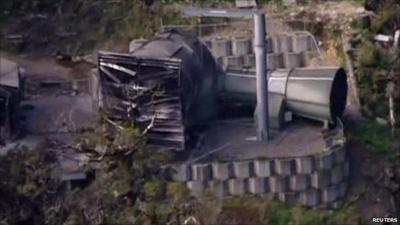 Ventilation shaft from the air