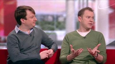 Peep Show on BBC Breakfast