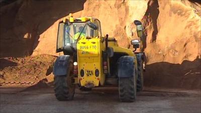 Gritter in Wales