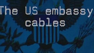 US embassy cables web page