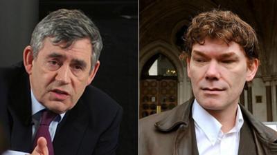 Gordon Brown and Gary McKinnon