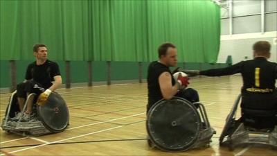 Wheelchair sports