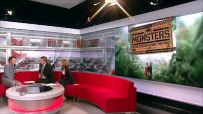 Monsters on BBC Breakfast