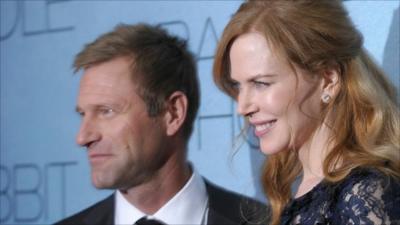 Aaron Eckhart and Nicole Kidman