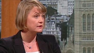 Yvette Cooper, Shadow Foreign Secretary, on the Andrew Marr Show