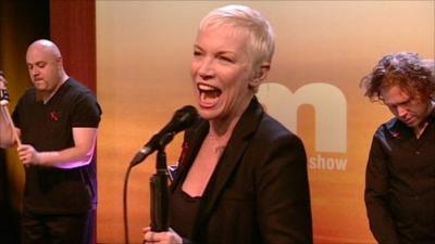 Annie Lennox on the Andrew Marr Show