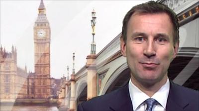 Culture Secretary Jeremy Hunt