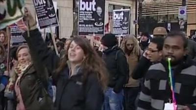 Students in London