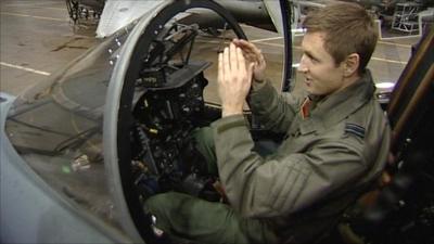 Harrier cockpit