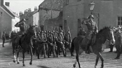 Alderney in 1940s