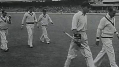 The Ashes test in 1948 - Courtesy of British Council