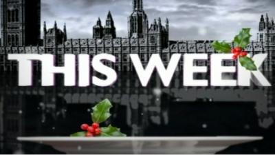 This Week Christmas graphic