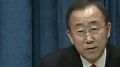 United Nations Secretary General Ban Ki-Moon