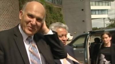 Vince Cable spoke to undercover reporters