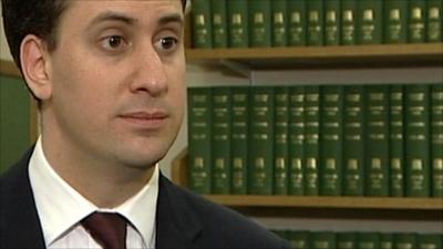 Labour leader Ed Miliband