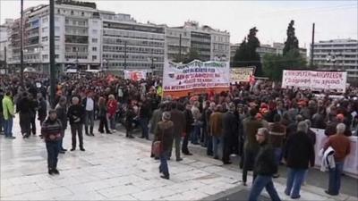 Despite demonstrations, Greece's austerity budget was approved