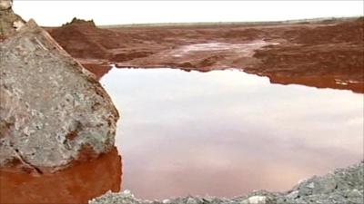 Hungary sludge reservoir